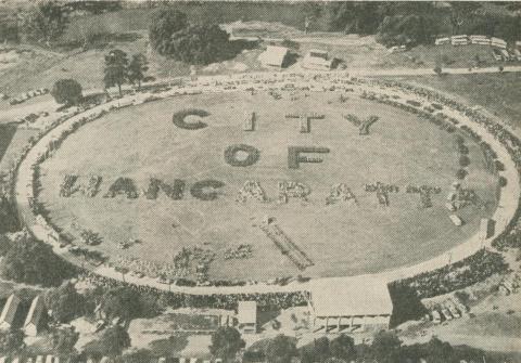 City of Wangaratta Tableau, Showgrounds, 1959