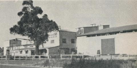 Rice processing mill, Echuca, 1961