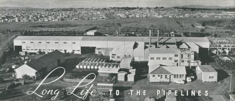 Pipe Depot at Preston, 1956