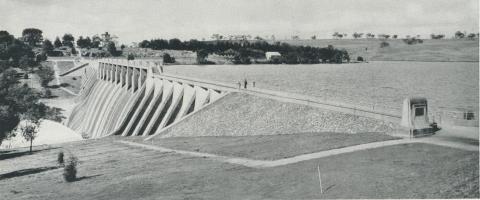 Lauriston Dam, 1958