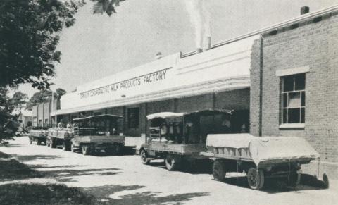 Co-operative factory, Drouin, 1955