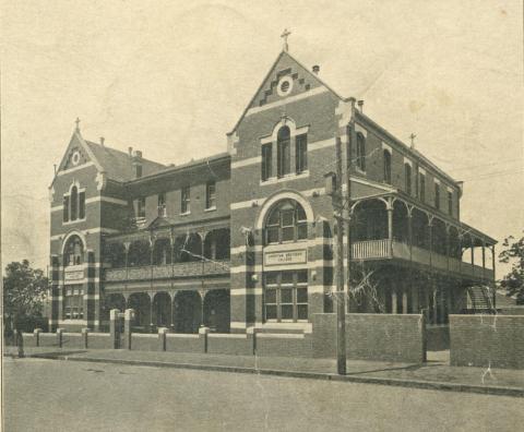 St Joseph's Boys College, Queensberry Street, North Melbourne, 1930