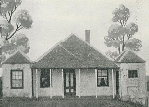 Sale's first house, 1938