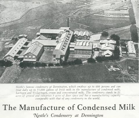 Nestle's Condensery at Dennington