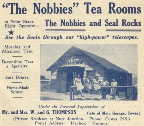 The Nobbies Tea Rooms, Phillip Island, 1949