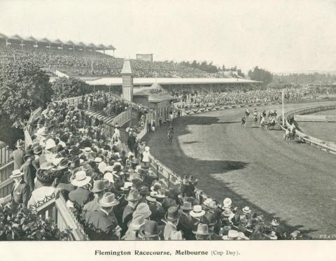 Flemington Racecourse, 1900