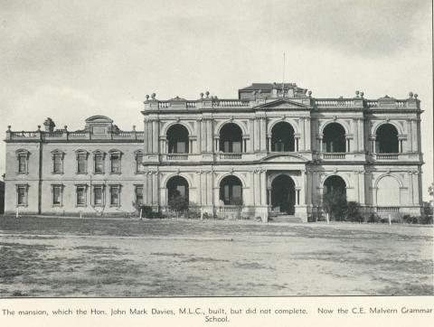 Davies mansion, Glen Iris