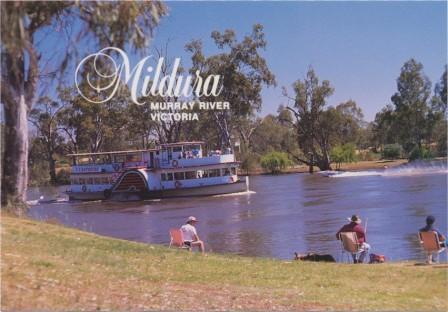 P.V. Rothbury, Mildura, Murray River