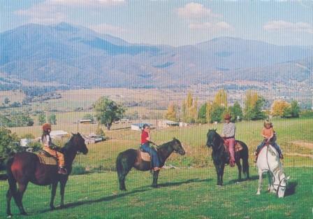 Horseriding and Pondage Lake, Mount Beauty