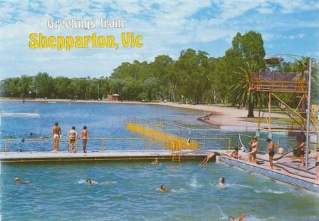 Raymond West Swimming Pool, world's largest chlorinated pool, Shepparton