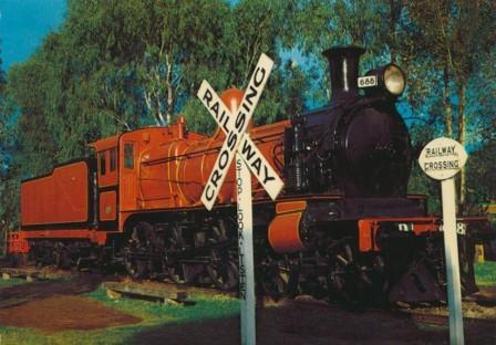 D.3 688 Locomotive, Pioneer Settlement, Swan Hill