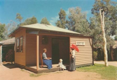 School House, Pioneer Settlement (One-teacher school at Kaneira West opened January 1915), Swan Hill