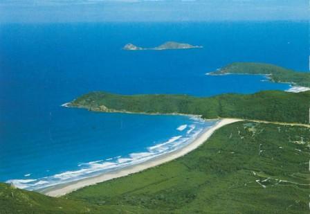 View of Norman Bay from Mt Oberon, Wilson's Promontory