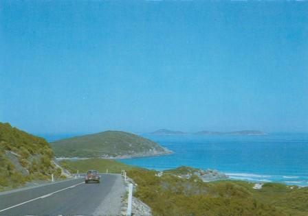 A picturesque view from the Tidal River Road, Wilson's Promontory