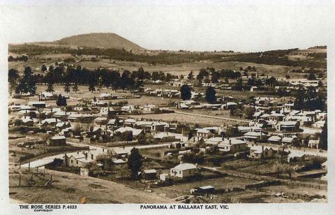 Panorama at Ballarat East near Creswick, c1920