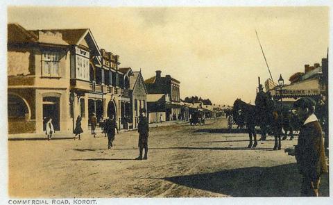 Commercial Road, Koroit, c1910