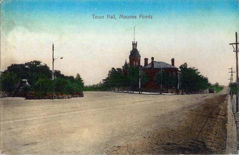 Town Hall, Moonee Ponds, c1910