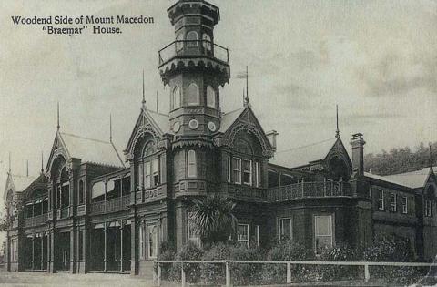 Braemar House, Woodend side of Mount Macedon, c1910