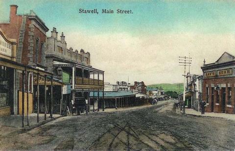 Main street, Stawell, c1910