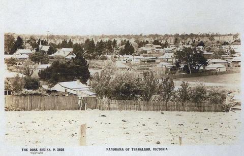 Panorama of Traralgon, c1920