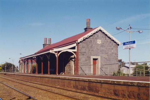 Railway Station Platform, Little River, 1997