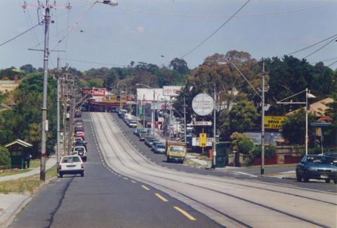 Hartwell, looking east, Camberwell Road, 1999