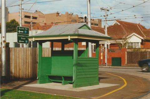 Passenger shelter, Camberwell, 2000