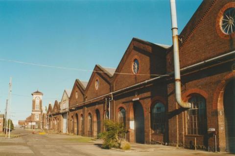 Newport railway workshops, 2000