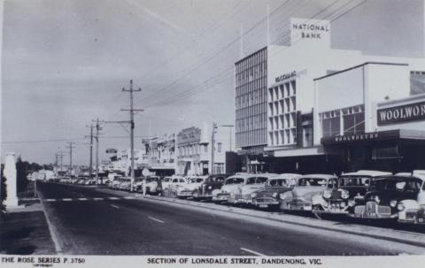 Section of Lonsdale Street, Dandenong