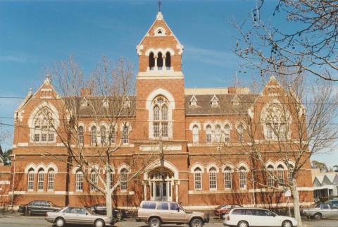 Former Queensberry Street Primary School (1882), North Melbourne, 2000