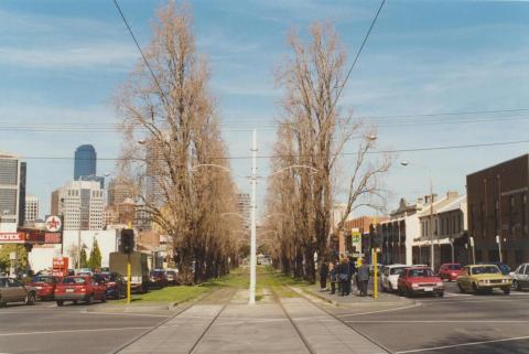 Peel Street from Queensberry Street, North Melbourne, 2000