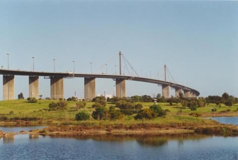 West Gate Bridge from Westgate Park, 2000