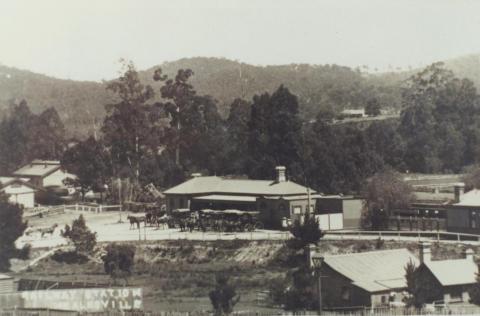 Healesville Railway Station, 1913