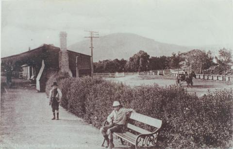 Macedon Railway Station, 1910