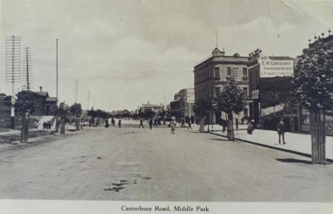 Canterbury Road, Middle Park, 1911