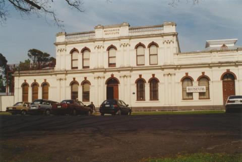 Williamstown Historical Society (Mechanics Institute), 2000