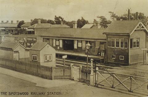 Spotswood Railway Station, 1910