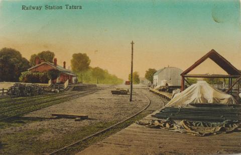 Tatura Railway Station, 1911