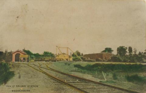 Wedderburn Railway Station, 1907