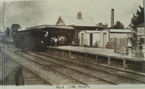 Maffra Railway Station, 1926