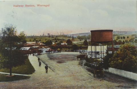 Warragul Railway Station, 1906