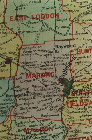 Marong shire map, 1924