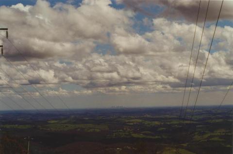 Melbourne from Kinglake Range, 2000