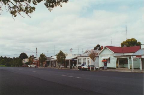 Birregurra main street, 2001