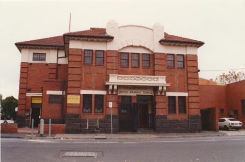 Collingwood United Masonic Temple, 2001