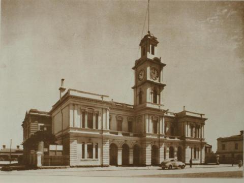 Port Melbourne Town Hall, 1939