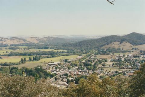 Myrtleford from Reform Hill, 2002