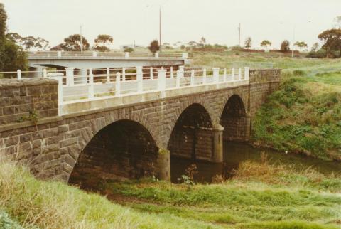 Former Princes Highway bridge over Kororoit Creek, 2002