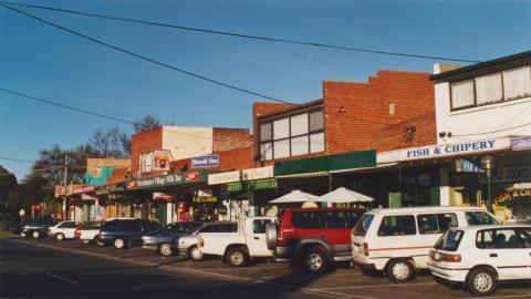 Strathmore shops, Napier Street, 2002