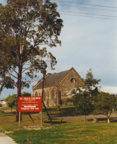 St Pauls Church of England, Westmeadows, 2002